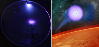 Illustration for article titled La NASA probará escudos de plasma para sus vehículos de descenso